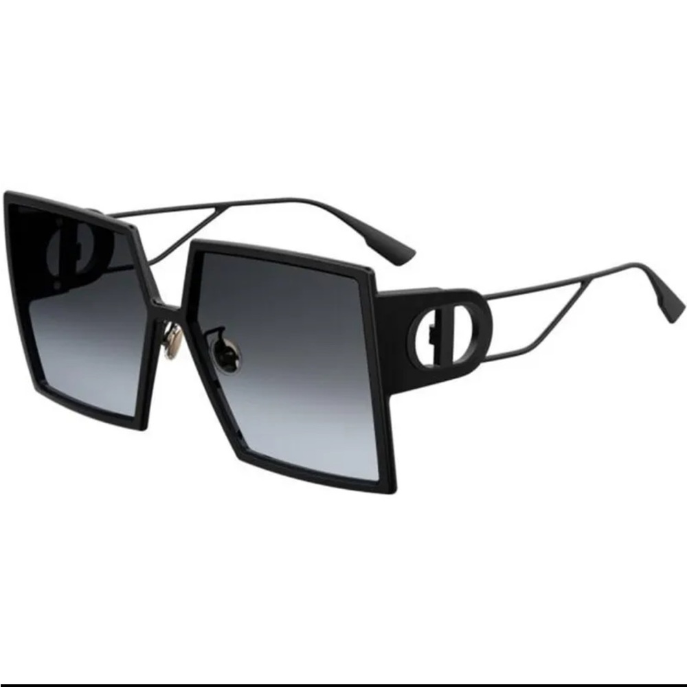 Dior 30Montaigne Sunglasses Black Square Frame Sunglasses